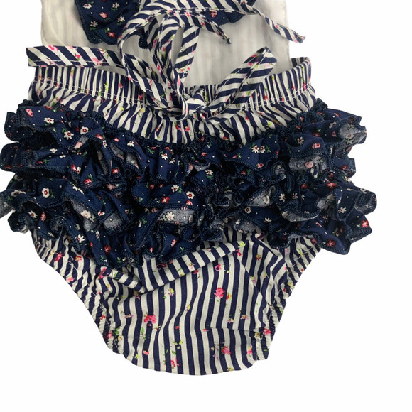 MESSY Code Baby Ruffle Romper Size S (3-6m) - Picture 3 of 6